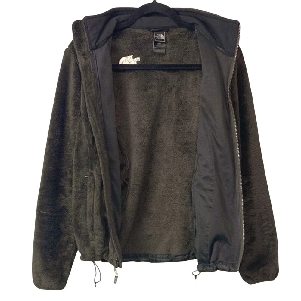 The‎ North Face Osito Fleece Full Zip Jacket Brown Womens Medium - Picture 4 of 5